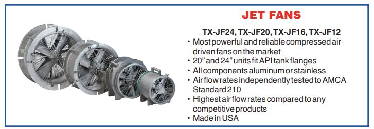 Texas Pneumatic 20" Jet Fan