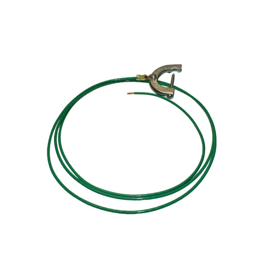 "C" Type Grounding Clamp (AM35) with 6' of Wire - Texas Pneumatic AM35GC
