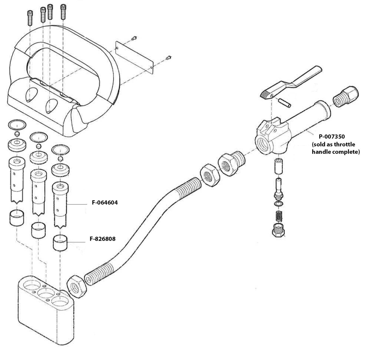 Texas Pneumatic CP 0006 parts diagram