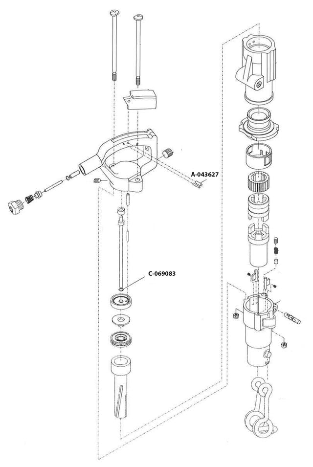 Chicago Pneumatic CP 0014RR representing Rock Drills