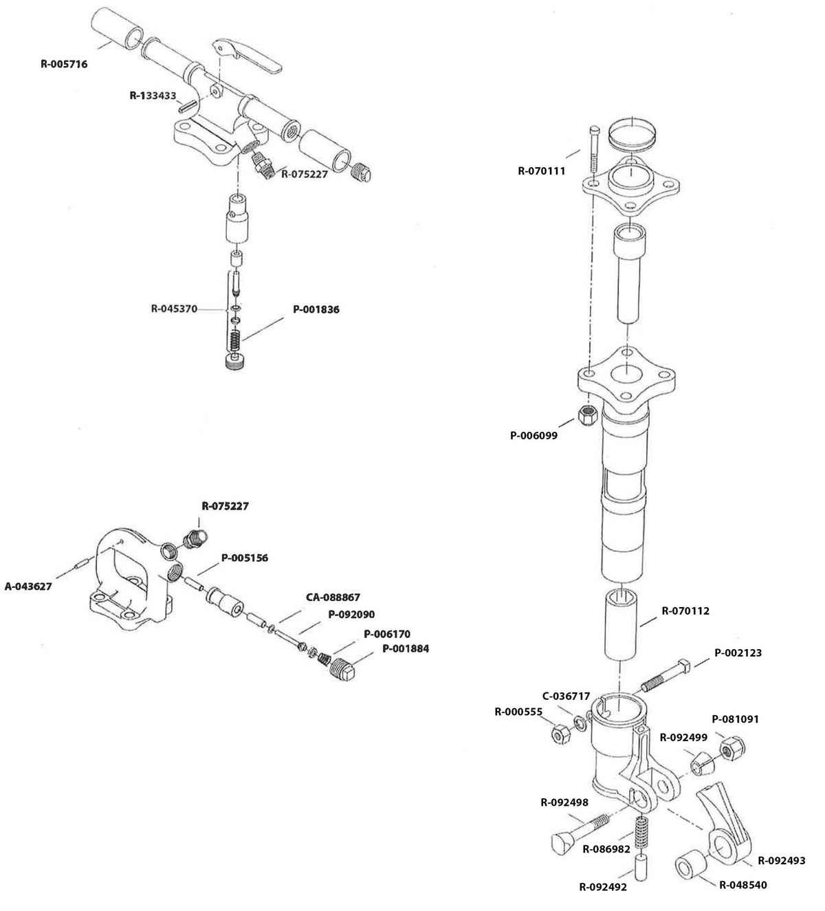 Texas Pneumatic CP 0111 parts diagram