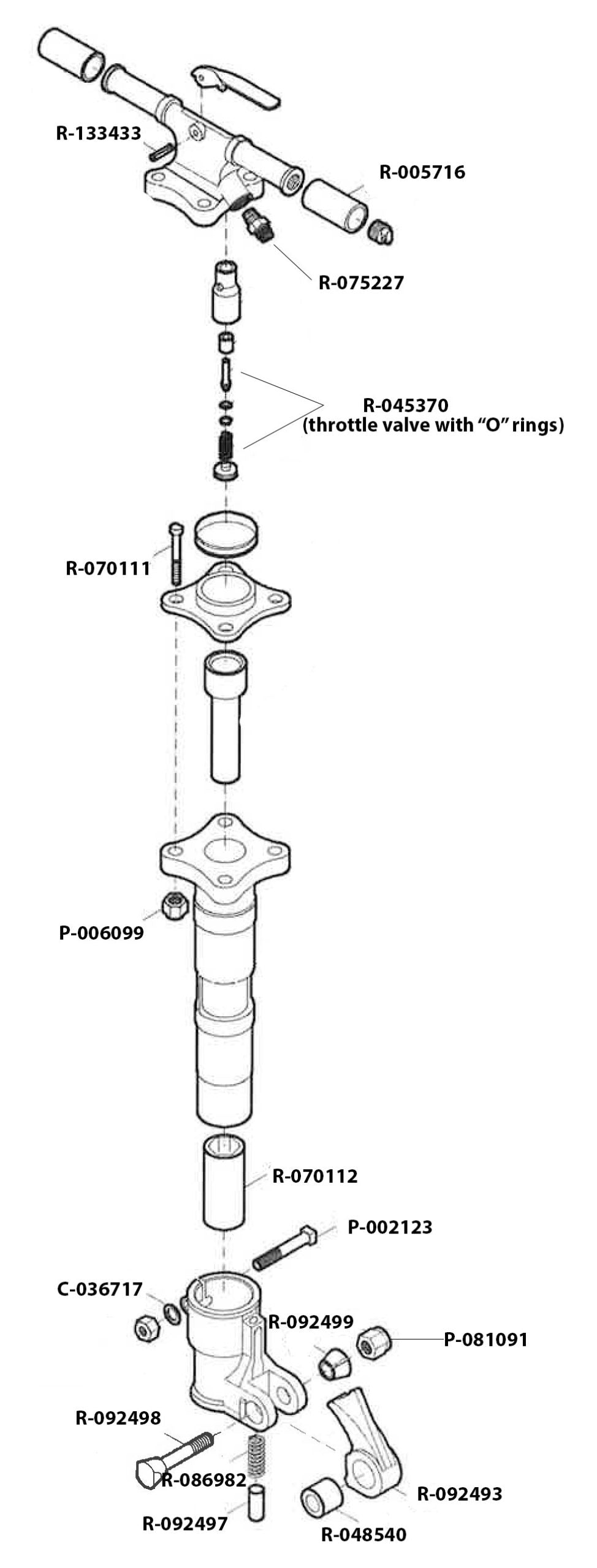 Texas Pneumatic CP 0112 parts diagram
