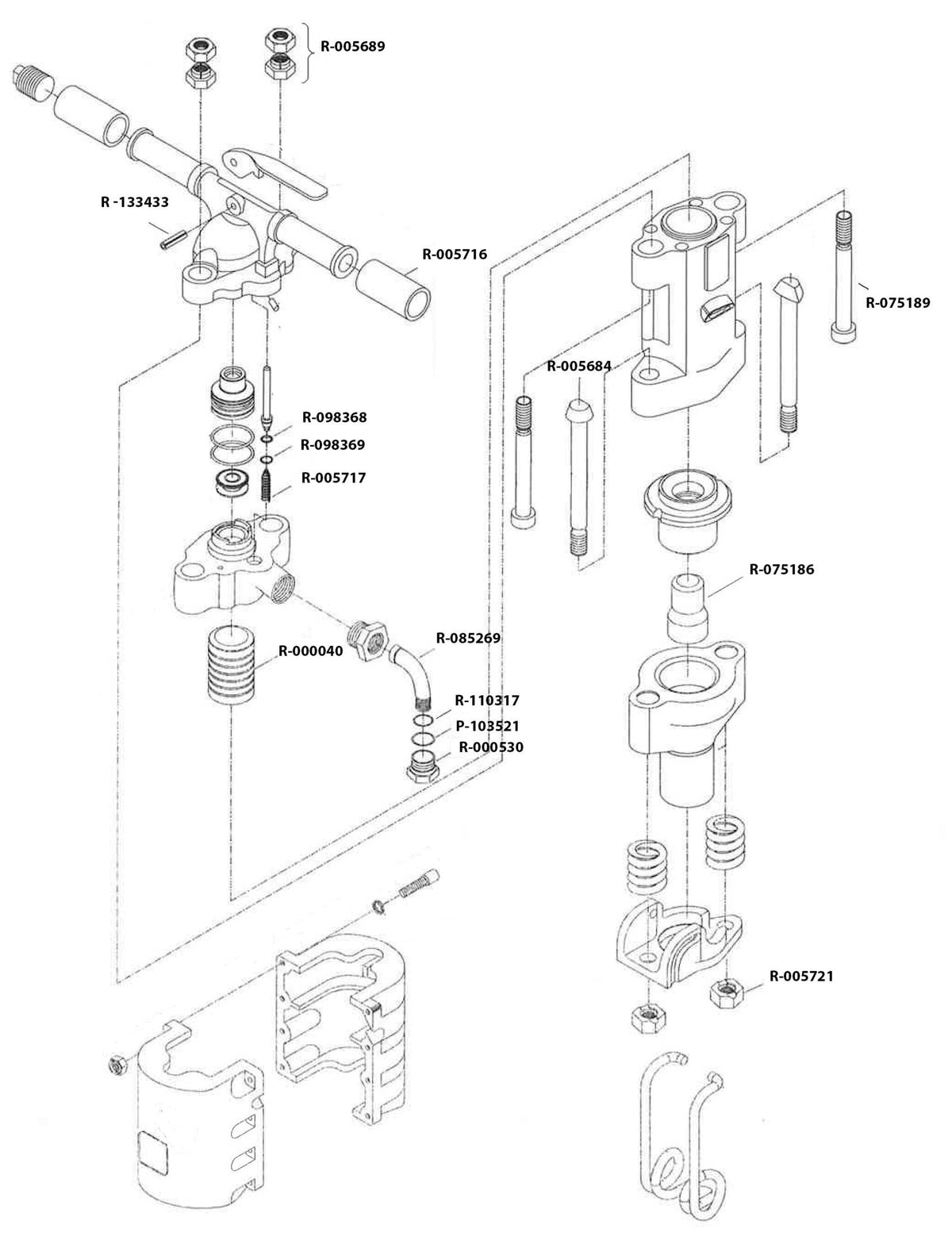 Texas Pneumatic CP 0117 parts diagram