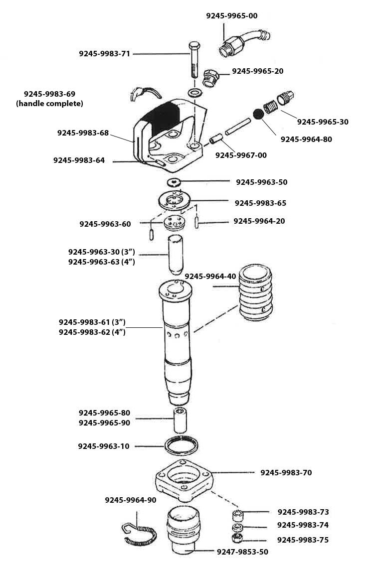 Texas Pneumatic CP 4132 parts diagram
