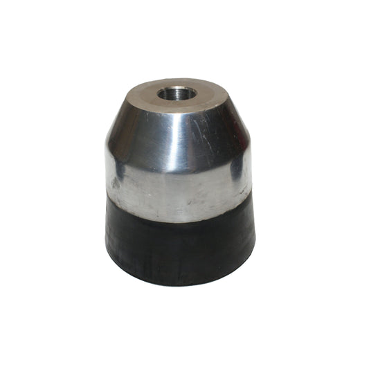 3" Aluminum Rubber Butt (802 Taper) - Texas Pneumatic TX-00200
