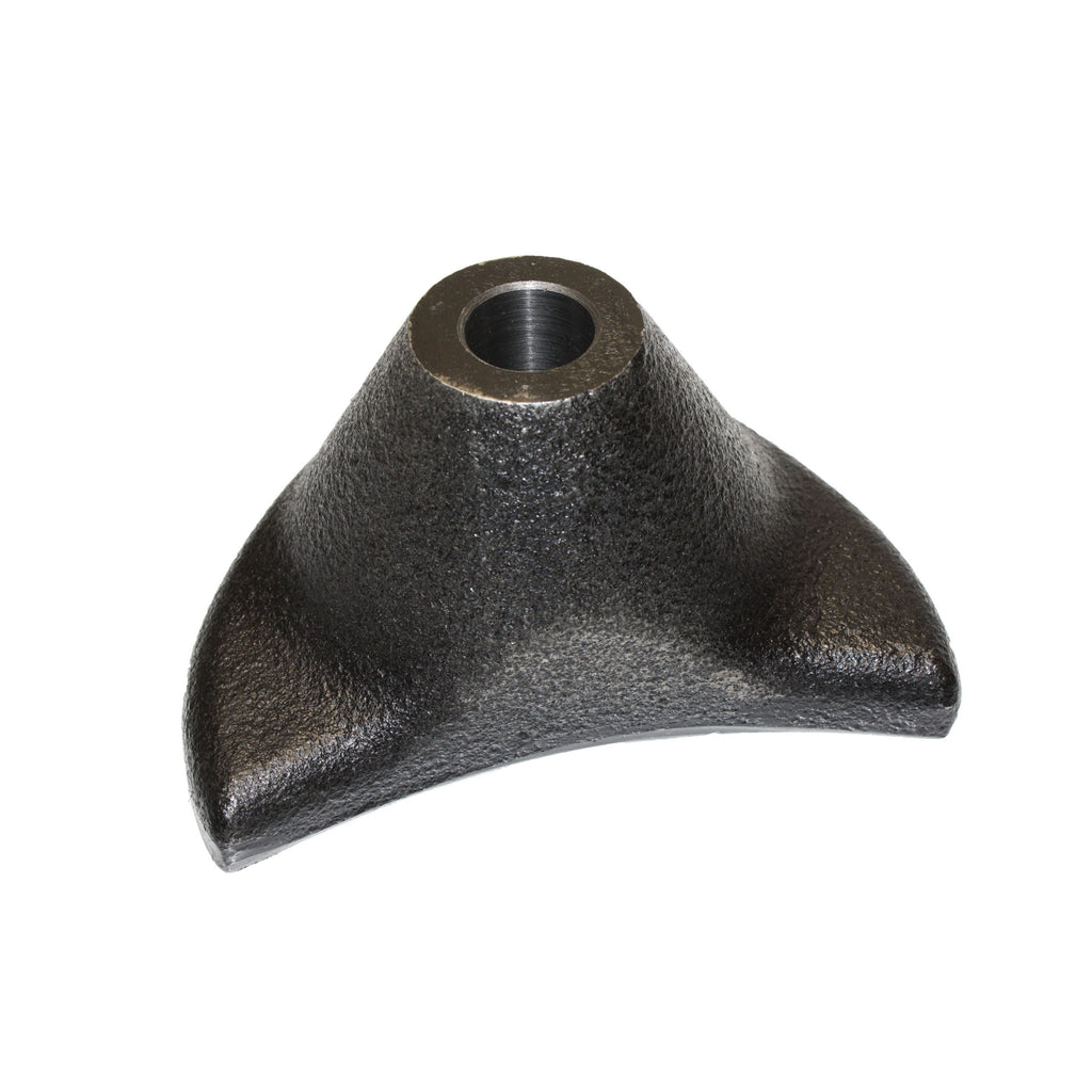 CONCAVE POWER POLE BUTT (MALLEABLE IRON) - Texas Pneumatic TX-00231