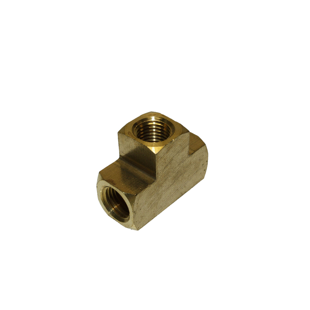 1/4" Female "T" - Brass - Texas Pneumatic TX-10033