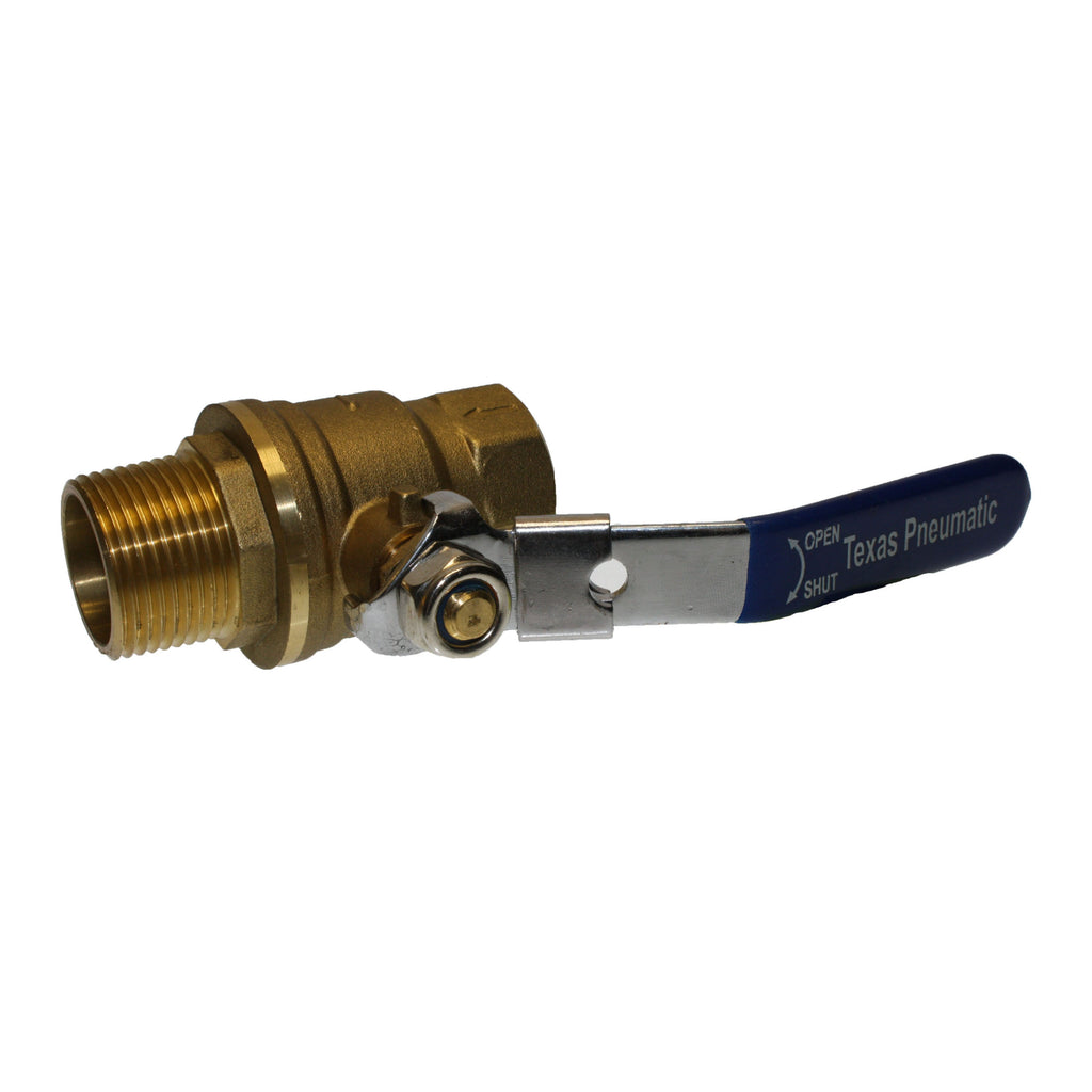 1" Safety Auto Exhaust Ball Valve (M x F) (OSHA Approved) - Texas Pneumatic TX-10042-1