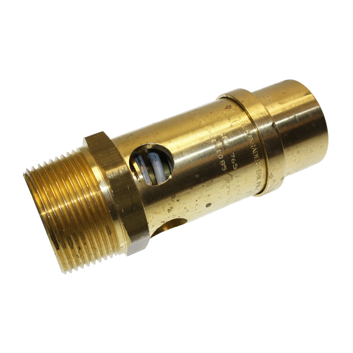 Pressure Relief Valve 1-1/4" NPT, 125 PSI - Texas Pneumatic TX-10063