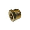 3/4" MPT x 3/8" FPT Hex Bushing (Brass) - Texas Pneumatic TX-10075