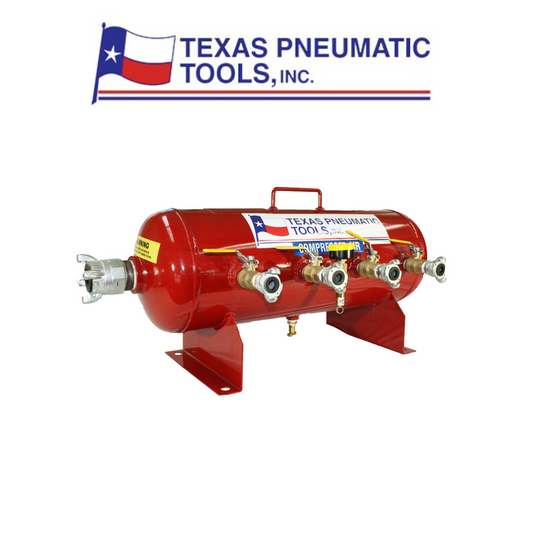 Texas Pneumatic Tank Style Manifold - 15 GAL