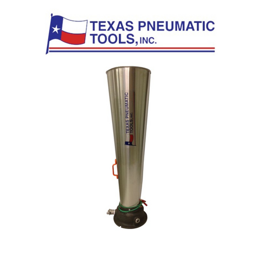 Texas Pneumatic 6" Venturi Air Horn / Stainless Horn