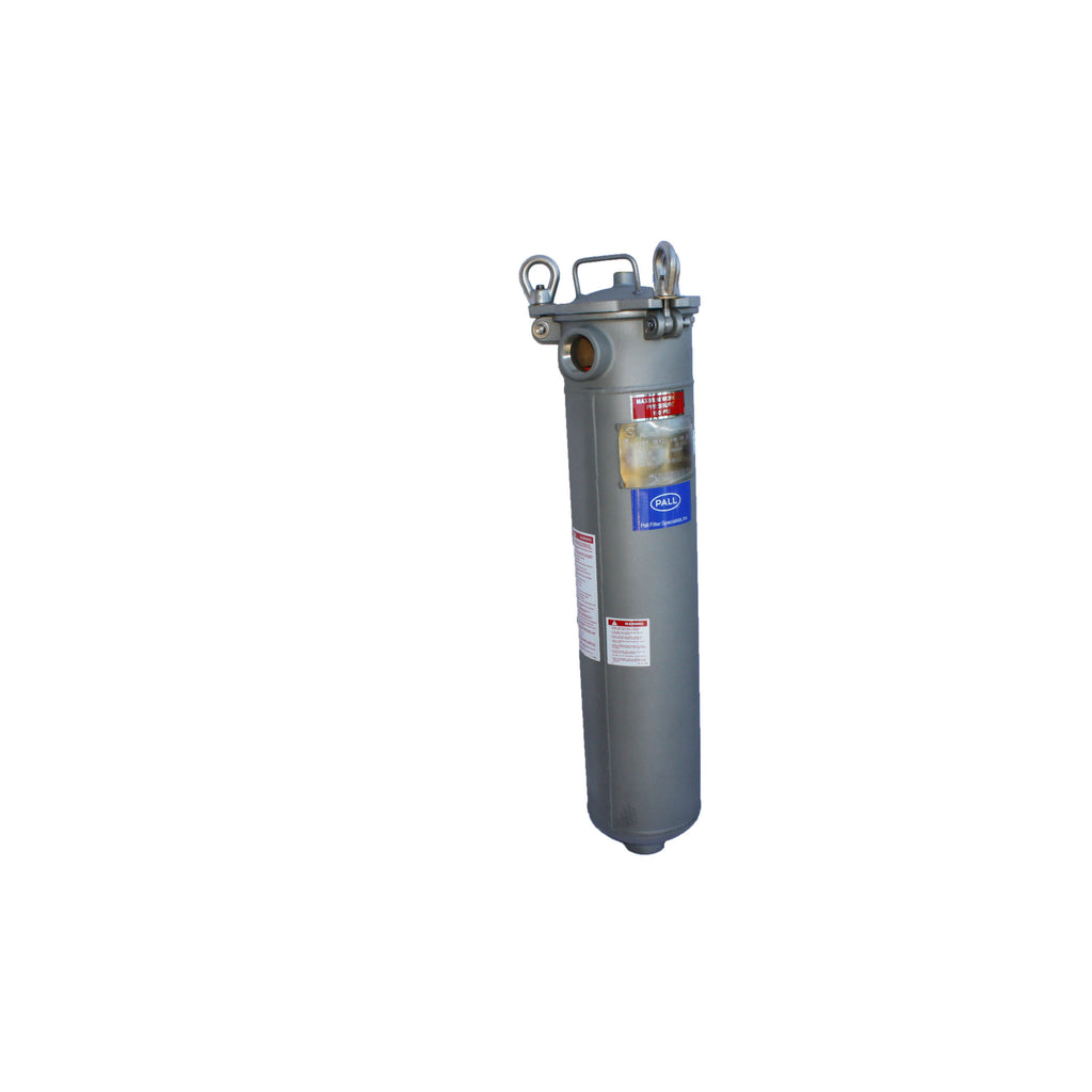 DELIQUESCENT FILTER HOUSING w/ STAINLESS BASKET & HINGED LID (STAINLESS STEEL HOUSING) - Texas Pneumatic TX-MSS-04