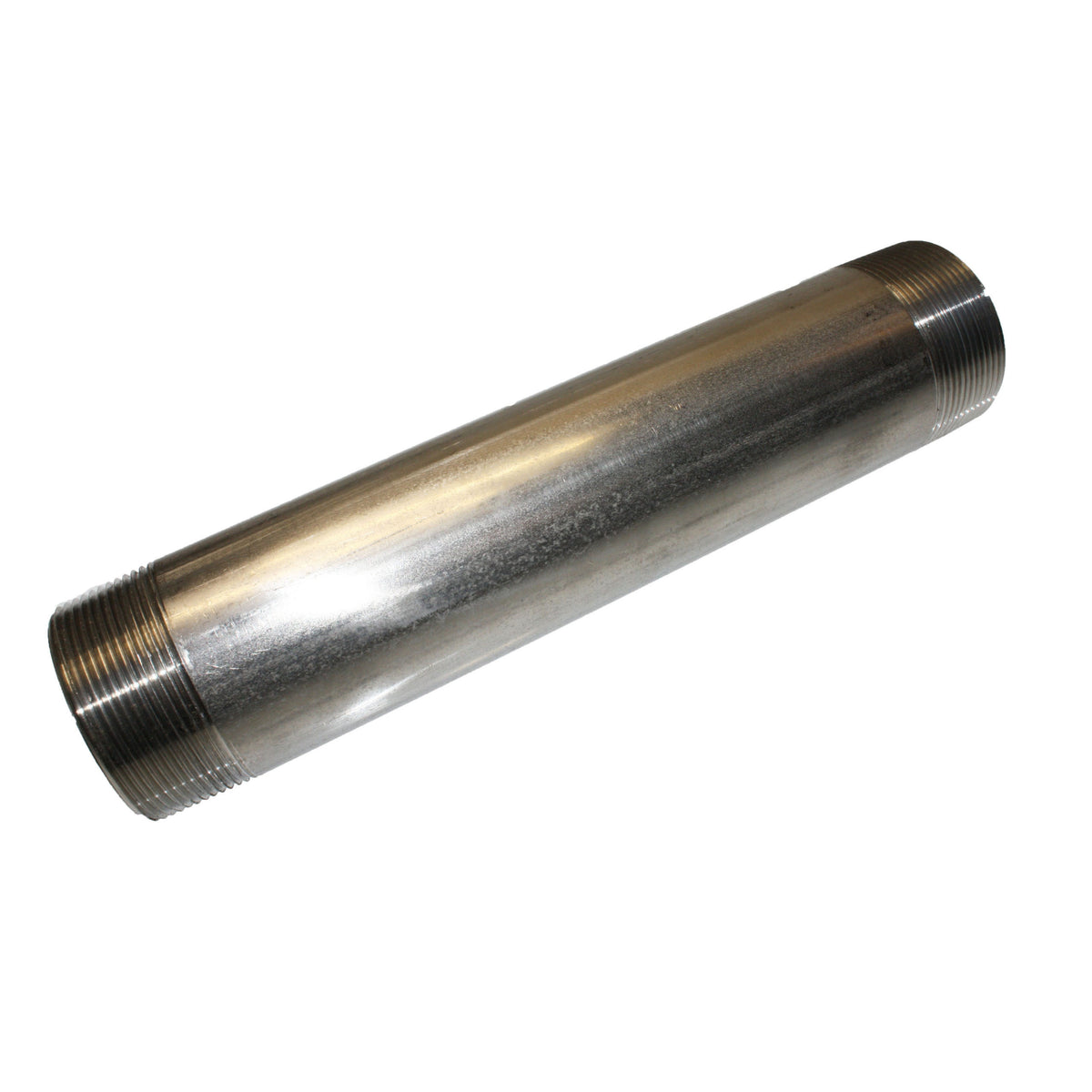2" MPT x 10.5" PIPE NIPPLE - STAINLESS - Texas Pneumatic TX-MSS-17