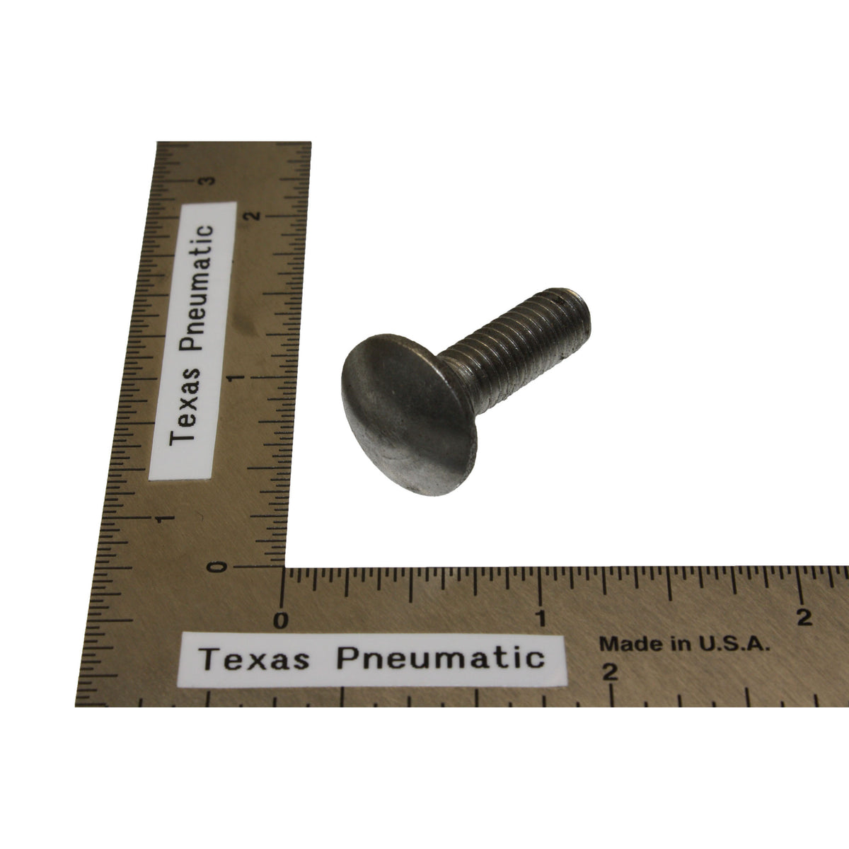 5/16"-18 x 1" CARRAGE BOLT - STAINLESS - Texas Pneumatic TX-MSS-25