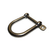 STAINLESS STEEL WIDE "D" SHACKLE (1/2") - Texas Pneumatic TX-SG2005