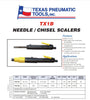 Texas Pneumatic Lever Throttle Needle Scaler