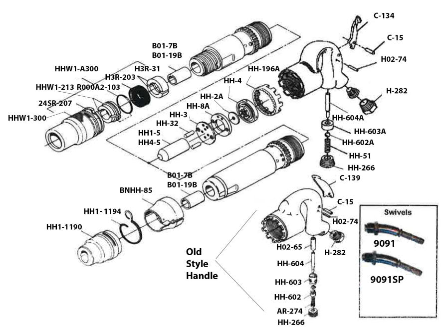 Supplier parts diagram for Ingersoll Rand 2 — Compatible replacement parts