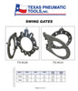 Texas Pneumatic 20" Swing Gate