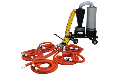 Dust Collection System (5 Way) with Cart